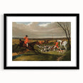 Vintage Hunting Scene Art - Equestrian and Hounds Canvas