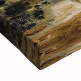 Vintage Riverside Art - Tranquil Ducks and Boat Canvas