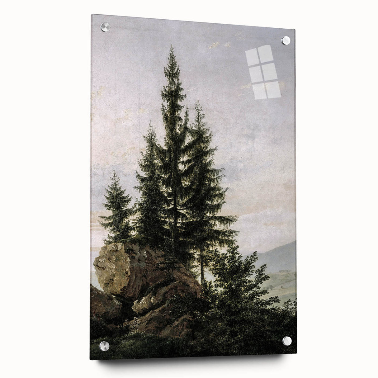 Vintage Forest Landscape – Classic Nature Wall Art Print