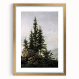 Vintage Forest Landscape – Classic Nature Wall Art Print