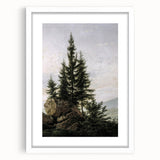Vintage Forest Landscape – Classic Nature Wall Art Print