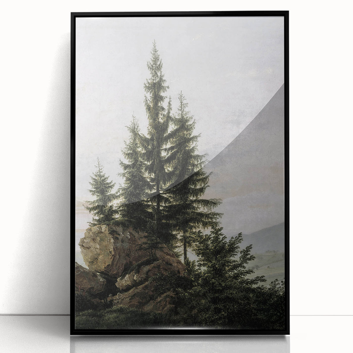 Vintage Forest Landscape – Classic Nature Wall Art Print