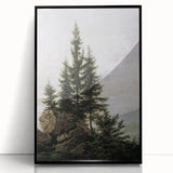 Vintage Forest Landscape – Classic Nature Wall Art Print
