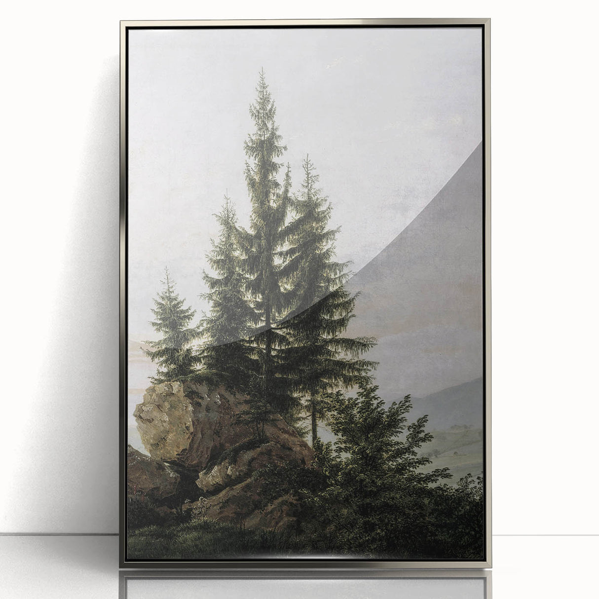 Vintage Forest Landscape – Classic Nature Wall Art Print