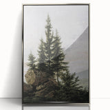 Vintage Forest Landscape – Classic Nature Wall Art Print