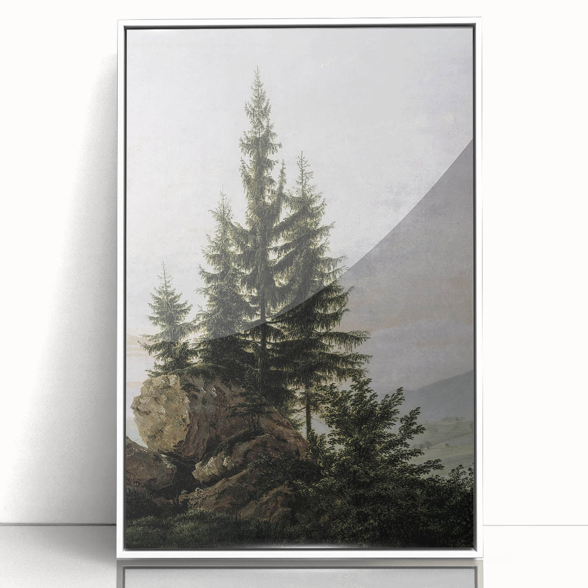 Vintage Forest Landscape – Classic Nature Wall Art Print