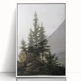 Vintage Forest Landscape – Classic Nature Wall Art Print