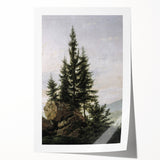 Vintage Forest Landscape – Classic Nature Wall Art Print