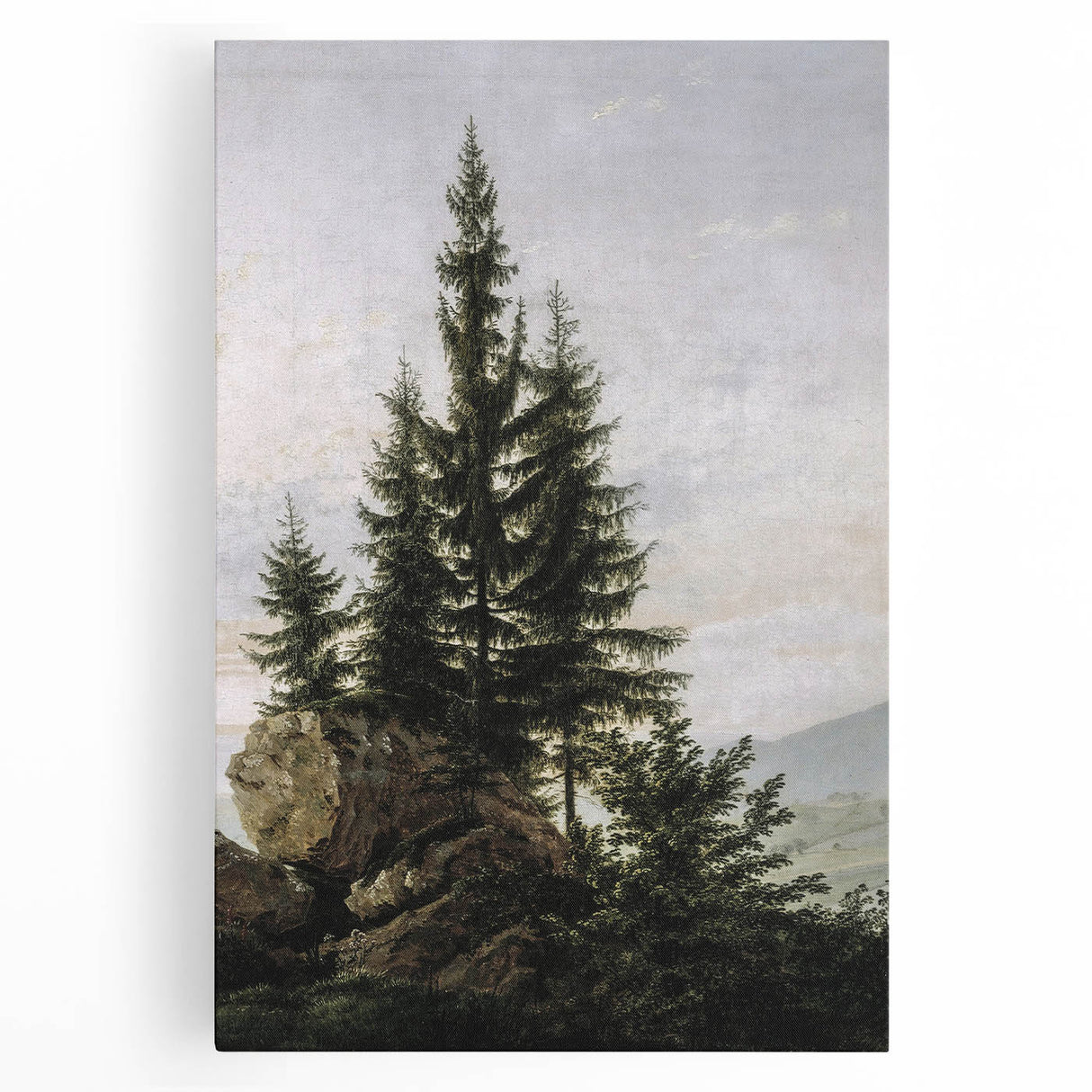 Vintage Forest Landscape – Classic Nature Wall Art Print