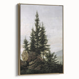 Vintage Forest Landscape – Classic Nature Wall Art Print