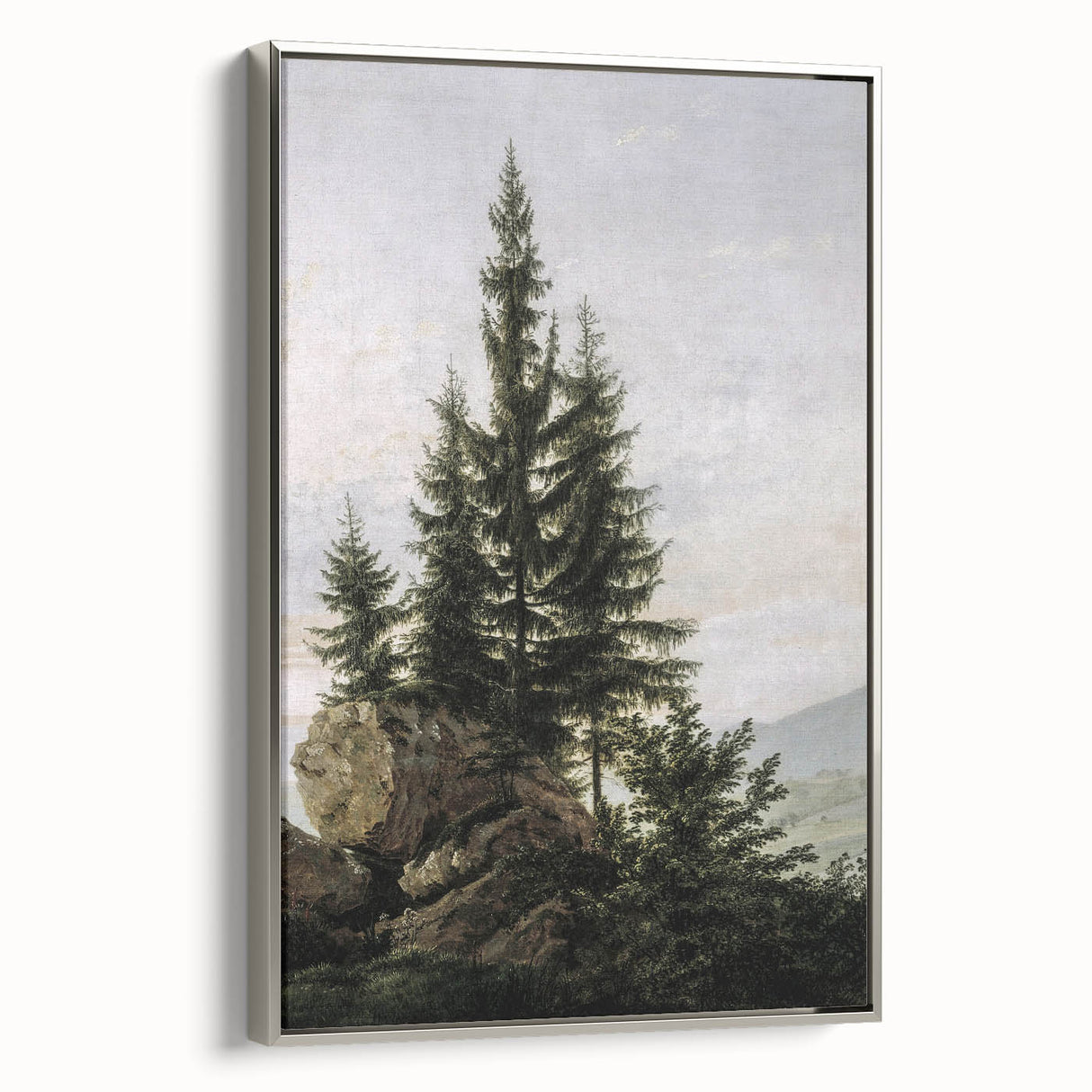 Vintage Forest Landscape – Classic Nature Wall Art Print