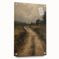 Vintage Country Road – Rustic Landscape Wall Art Print