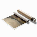 Vintage Country Road – Rustic Landscape Wall Art Print