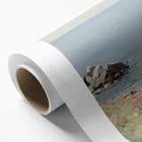 Coastal Wildflower Art - Serenity by the Sea Canvas Print