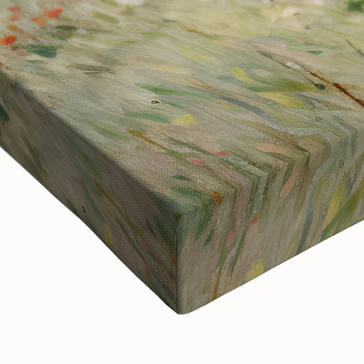 Coastal Wildflower Art - Serenity by the Sea Canvas Print