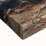 Vintage Landscape Art – Serene Coastal Scenery on Canvas