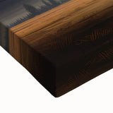 Vintage Landscape Art – Dramatic Skies Over a Golden Plain