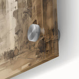 Historic European Cityscape – Vintage Landscape Wall Art