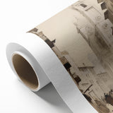 Historic European Cityscape – Vintage Landscape Wall Art
