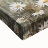 Coastal Cottage & Daisies – Vintage Landscape Wall Art