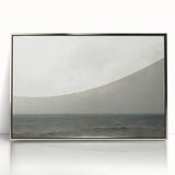 Vintage Landscape Art – Sailboat on Calm Ocean – Antique Maritime Wall Art