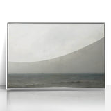 Vintage Landscape Art – Sailboat on Calm Ocean – Antique Maritime Wall Art