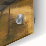 Misty Countryside Barn – Vintage Landscape Wall Art