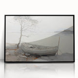 Vintage Landscape Art - Serene Countryside Scene