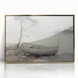 Vintage Landscape Art - Serene Countryside Scene