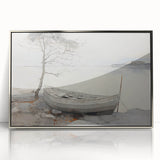 Vintage Landscape Art - Serene Countryside Scene