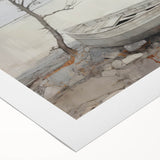 Vintage Landscape Art - Serene Countryside Scene