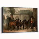 Vintage Landscape Art - Carriage with Horses