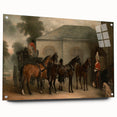 Vintage Landscape Art - Carriage with Horses
