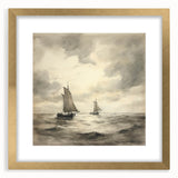 Vintage Sailing Seascape Art – Classic Nautical Wall Print