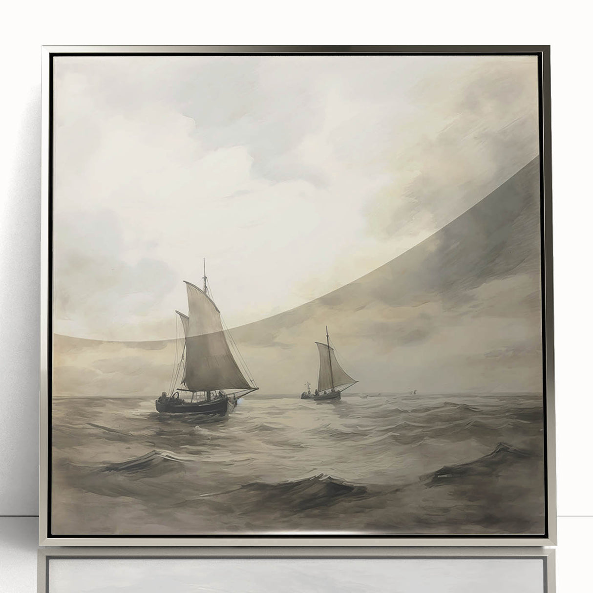 Vintage Sailing Seascape Art – Classic Nautical Wall Print