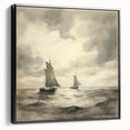 Vintage Sailing Seascape Art – Classic Nautical Wall Print