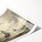 Vintage Sailing Seascape Art – Classic Nautical Wall Print