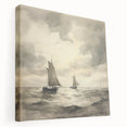 Vintage Sailing Seascape Art – Classic Nautical Wall Print