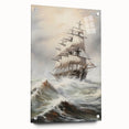 Vintage Tall Ship in Storm – Classic Maritime Wall Art
