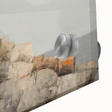 Vintage Landscape Art - Lighthouse on Rocky Coast