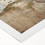 Vintage Landscape Art - Lighthouse on Rocky Coast