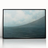 Vintage Landscape Art - Calm Ocean and Sky