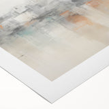 Vintage Landscape Art - Abstract Cityscape Reflection