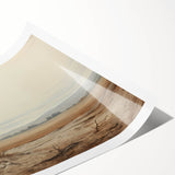 Vintage Landscape Art - Lone Tree in Barren Field