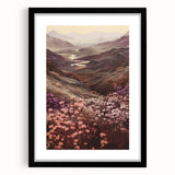 Blooming Valley Landscape – Vintage Nature Wall Art