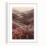Blooming Valley Landscape – Vintage Nature Wall Art