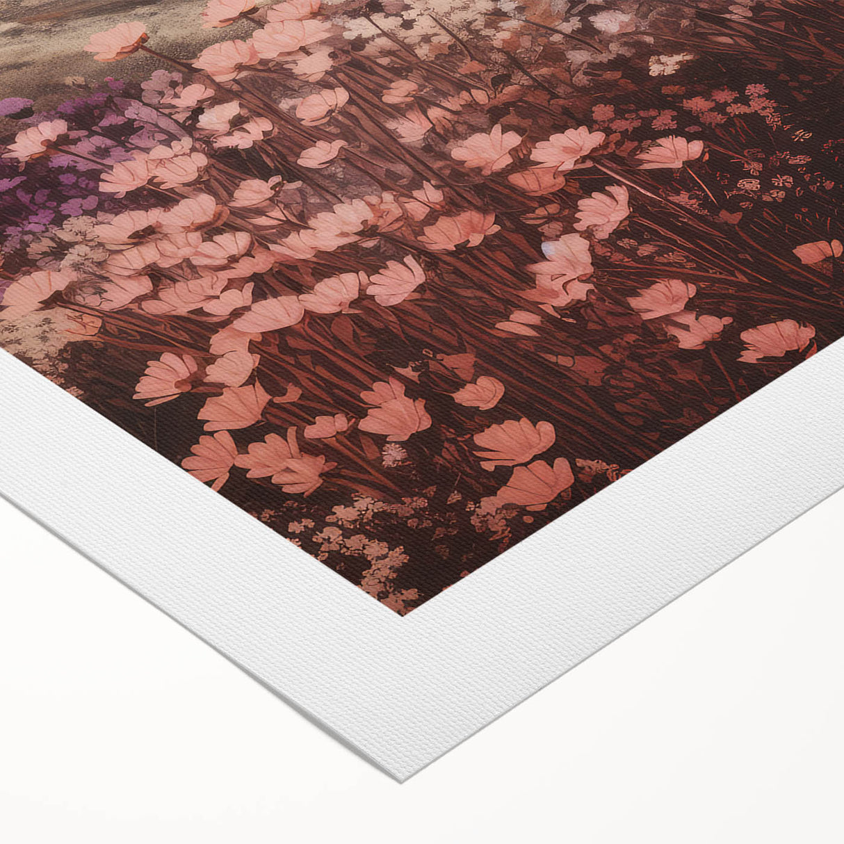 Blooming Valley Landscape – Vintage Nature Wall Art
