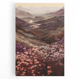 Blooming Valley Landscape – Vintage Nature Wall Art