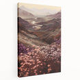Blooming Valley Landscape – Vintage Nature Wall Art
