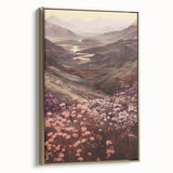 Blooming Valley Landscape – Vintage Nature Wall Art